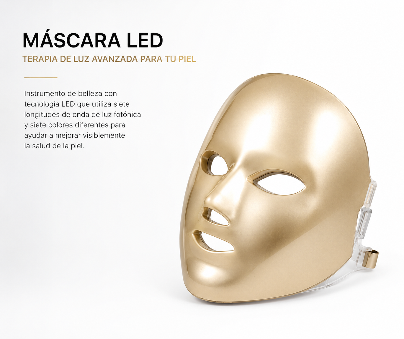 Máscara Facial LED